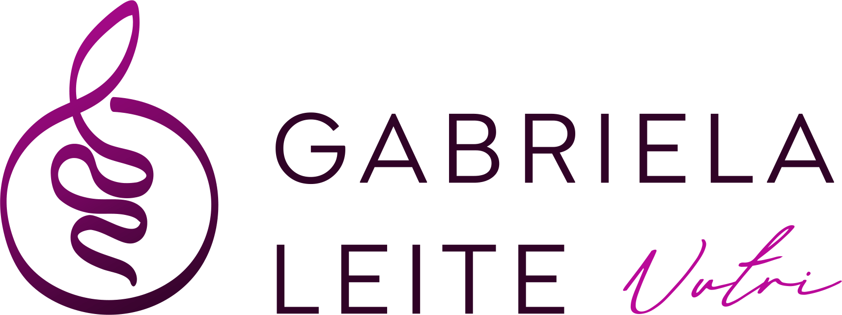 Logo Gabriela Leite Nutricionista